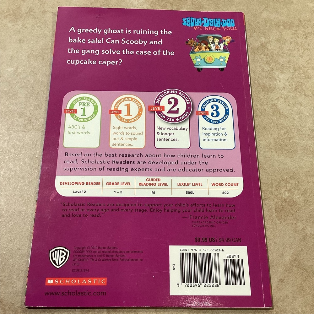 Three Book Bundle with Scholastic Scooby Doo - Picture 8 of 11